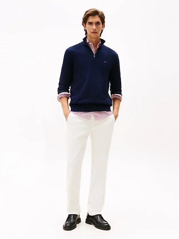 TOMMY HILFIGER PIMA ORG CTN CASHMER