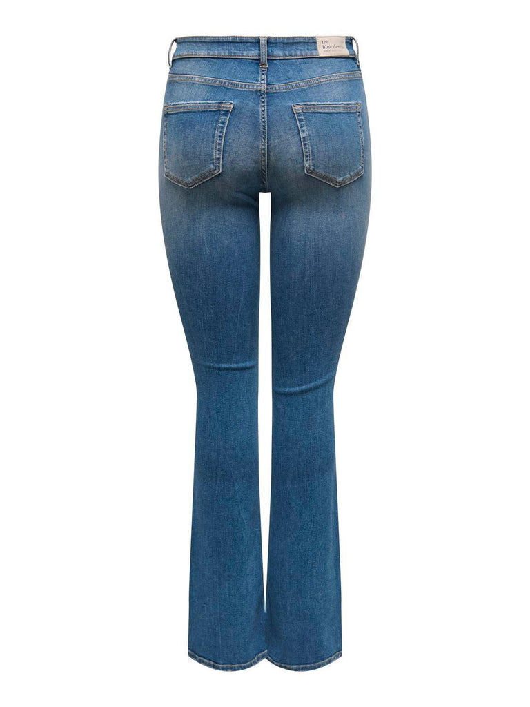 ONLY ONLBLUSH MID FLARED DNM DOT741 NOOS