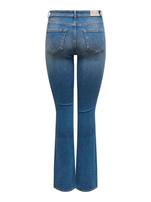 ONLY ONLBLUSH MID FLARED DNM DOT741 NOOS