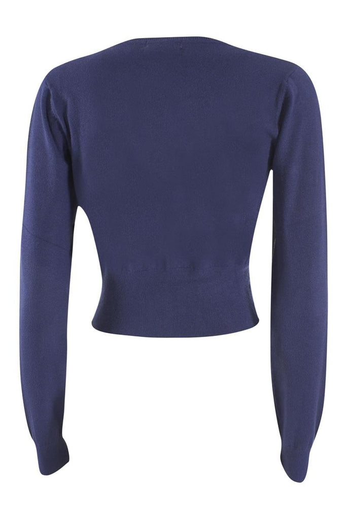 YES ZEE MAGLIA DONNA CARDIGAN, SCALDACUORE