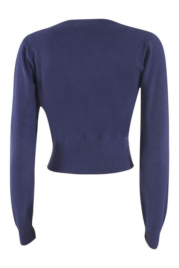 YES ZEE MAGLIA DONNA CARDIGAN, SCALDACUORE