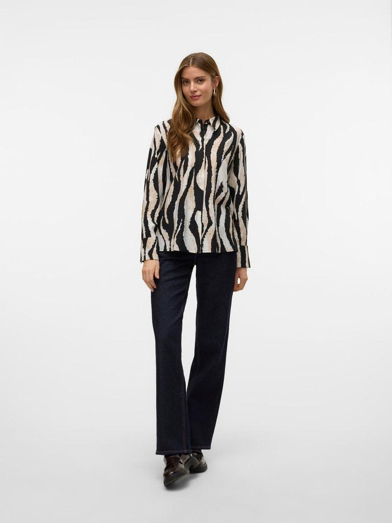 VERO MODA VMSARA LEA LS SHIRT WVN GA