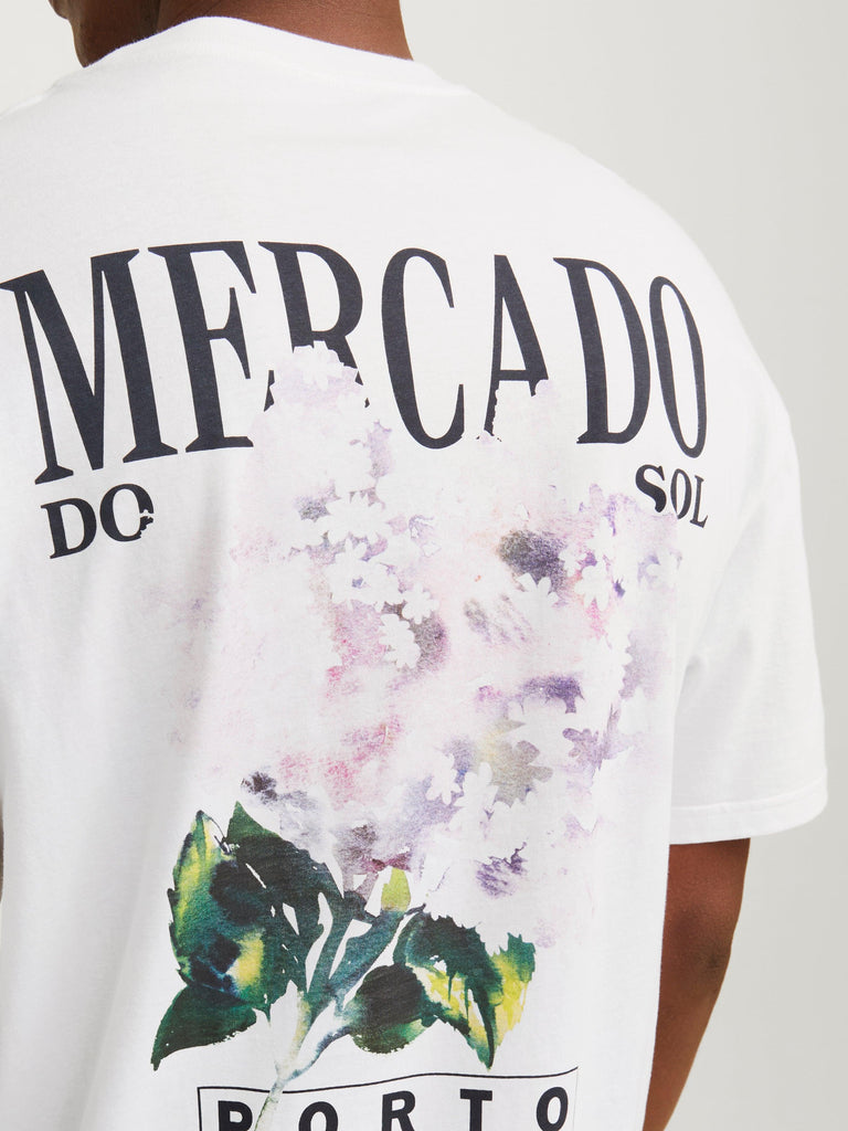 JACK AND JONES JORMERCADO TEE SS CREW NECK TG LN STYD