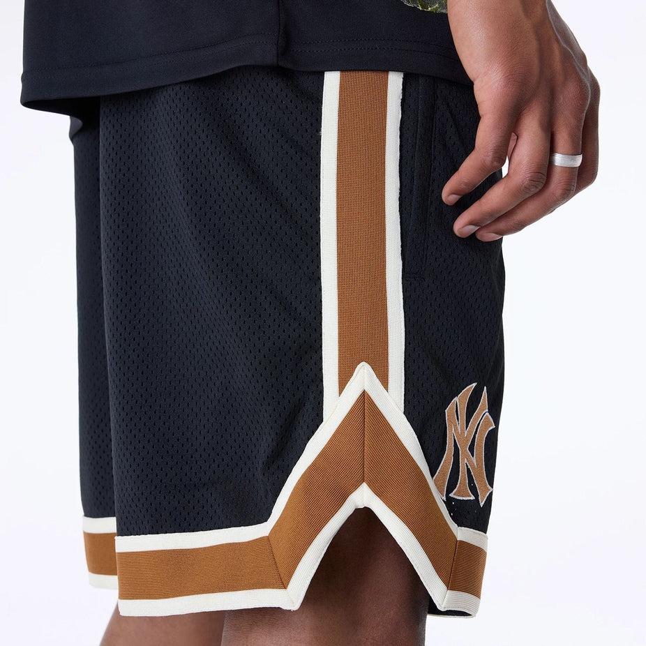 NEW ERA MLB FLORAL MESH SHORT NEYYAN  BLK