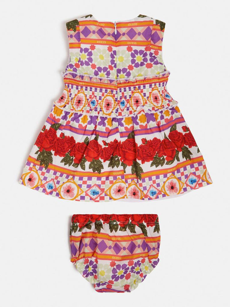 GUESS SET POPELINE SL DRESS+PANTIES