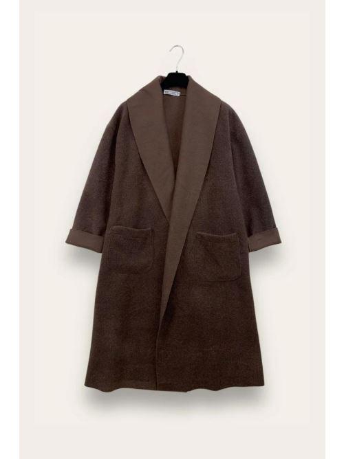 LOVEme Cappotto over aperto in panno