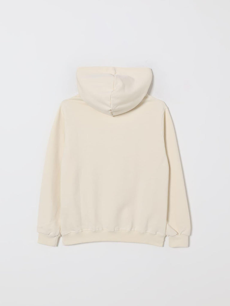 DISCLAIMER MAGLIA BIMBO IN FELPA CON CAPPUCCIO