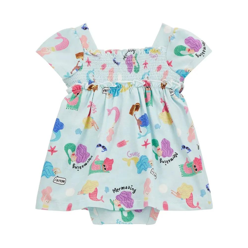 GUESS STR JERSEY SS DRESS BODYSUIT