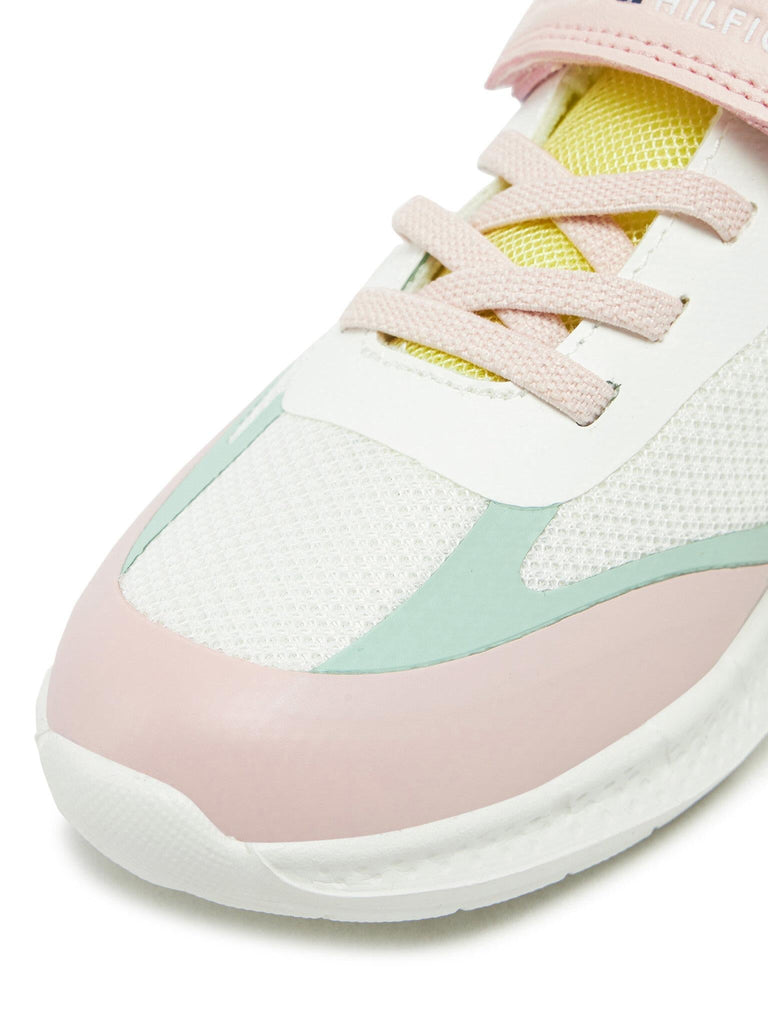 TOMMY HILFIGER SNEAKER BASSA LACCI/VELCRO