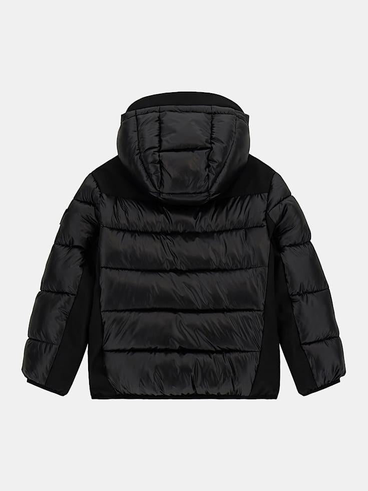 GUESS HOODED PADDED LS JACKET W/ZIP