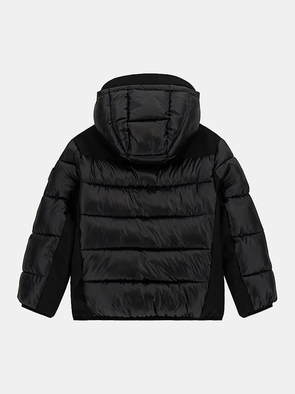 GUESS HOODED PADDED LS JACKET W/ZIP