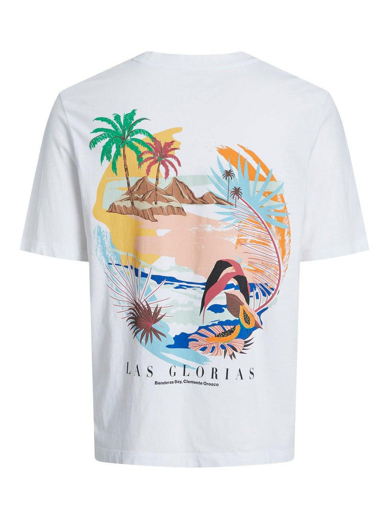 JACK JONES KIDS JORBELMONTBACK TEE SS CREW NECK JNR