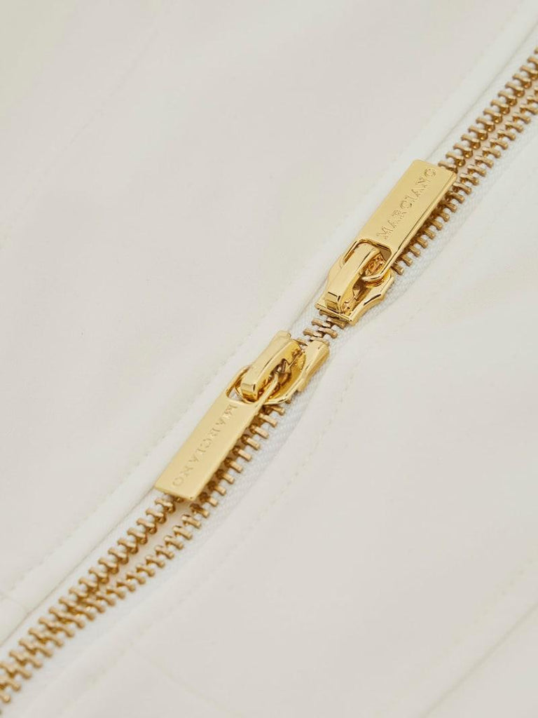 GUESS MARCIANO GWEN SL ZIP MIDI DRESS