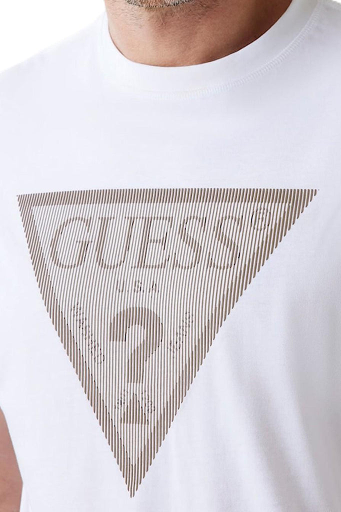 GUESS CN SS TRIANGLE LOGO TEE