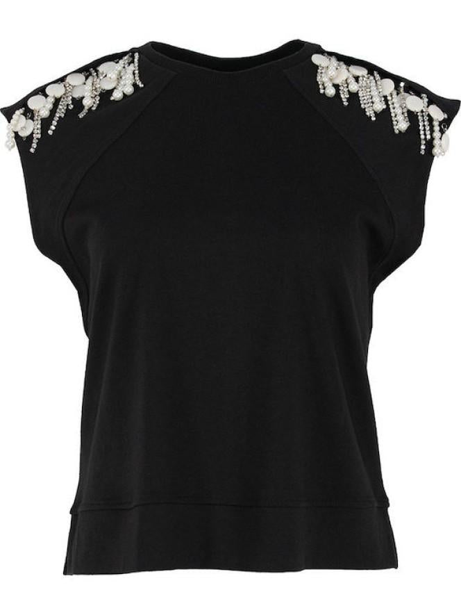 PINKO TARTARE T-SHIRT JERSEY COTONE