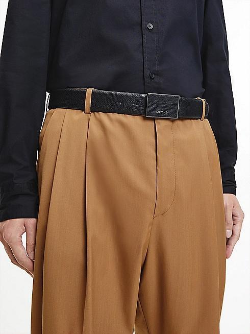 CALVIN KLEIN LEATHER INLAY PLAQUE PAL 35MM