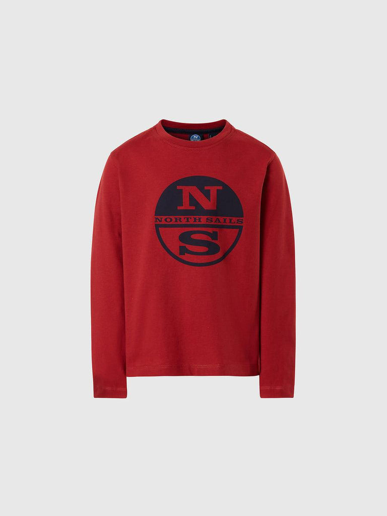 NORTH SAILS LS T-SHIRT WITH GRAPHIC