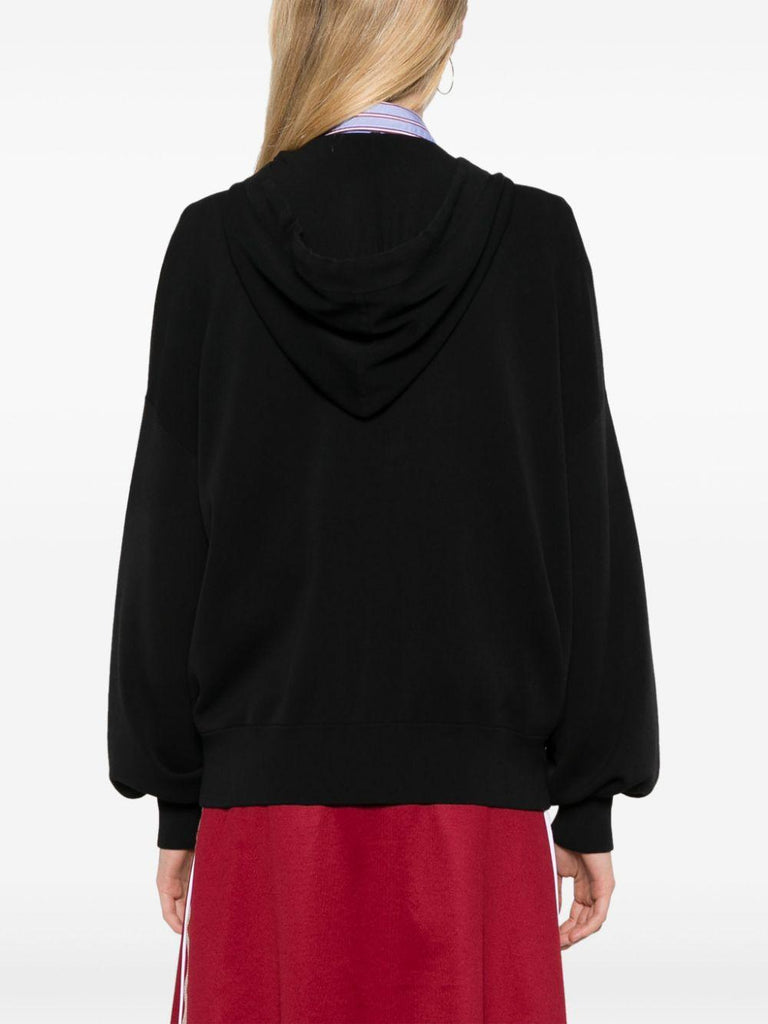 PINKO TIRAGE HOODIE CARDIGAN RASATO