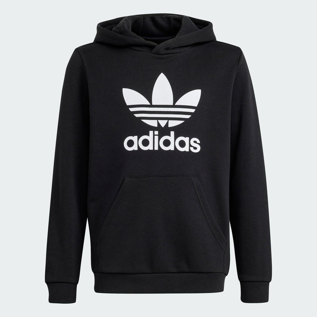 ADIDAS ORIGINALS TREFOIL HOODIE      BLACK