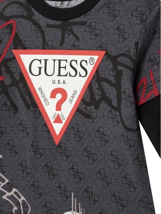 GUESS SET LS T-SHIRT+ACTIVE PANTS