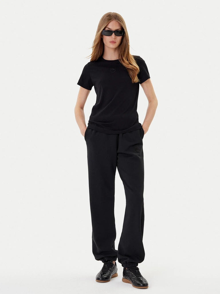 PINKO BUSSOLOTTO T-SHIRT JERSEY PATC