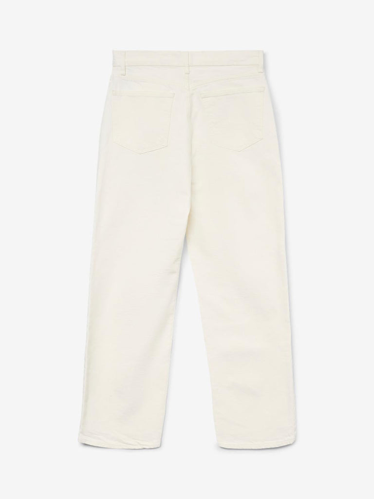 VERO MODA VMVALERIE MR STR RLX ECRU JEANS VMA