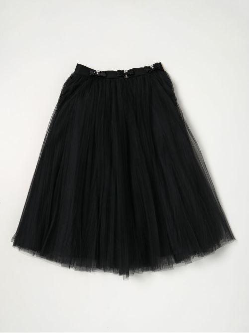 ELISABETTA FRANCHI La Mia Bambina GONNA PLISSE IN TULLE CON FIO