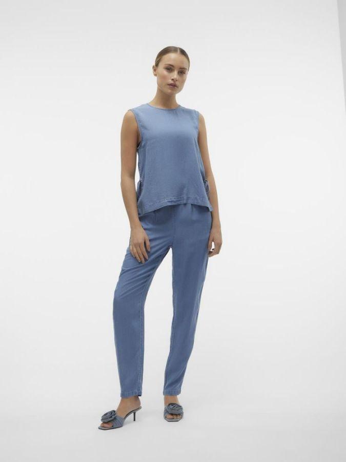 VERO MODA VMBREE SL TIE DETAILS SHORT TOP GA