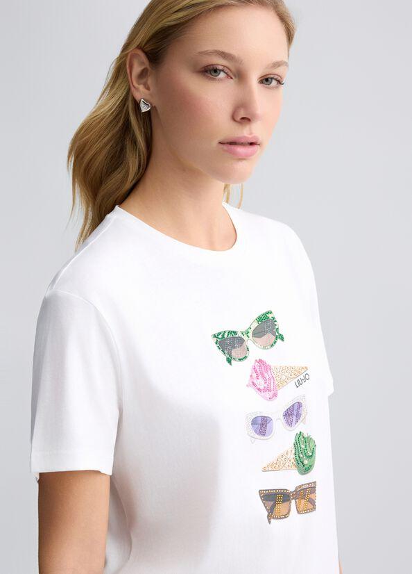 LIU JO ECS T-SHIRT MODA M/C