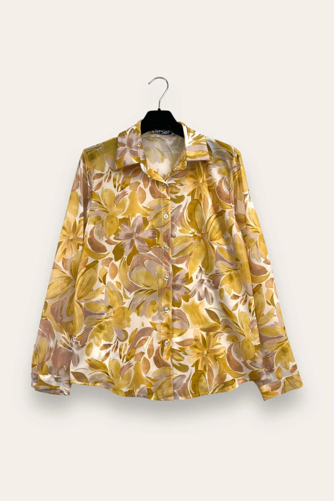 LOVEme Camicia in georgette in fantasia