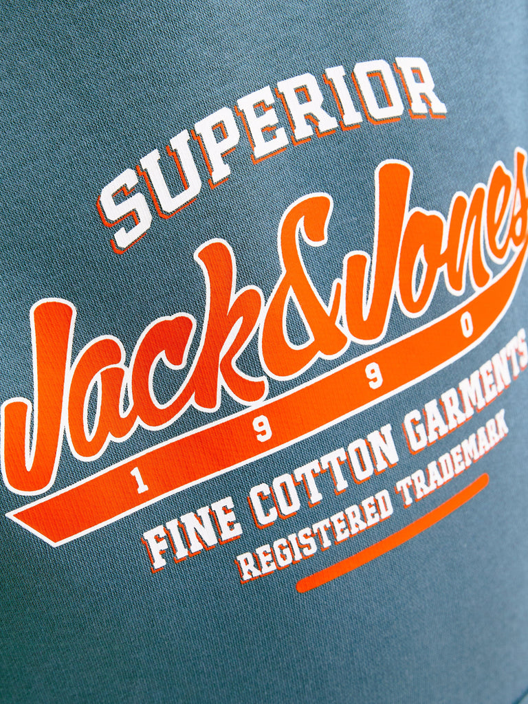 JACK JONES KIDS JJELOGO SWEAT HOOD 2 COL 24/25 NOOS JNR