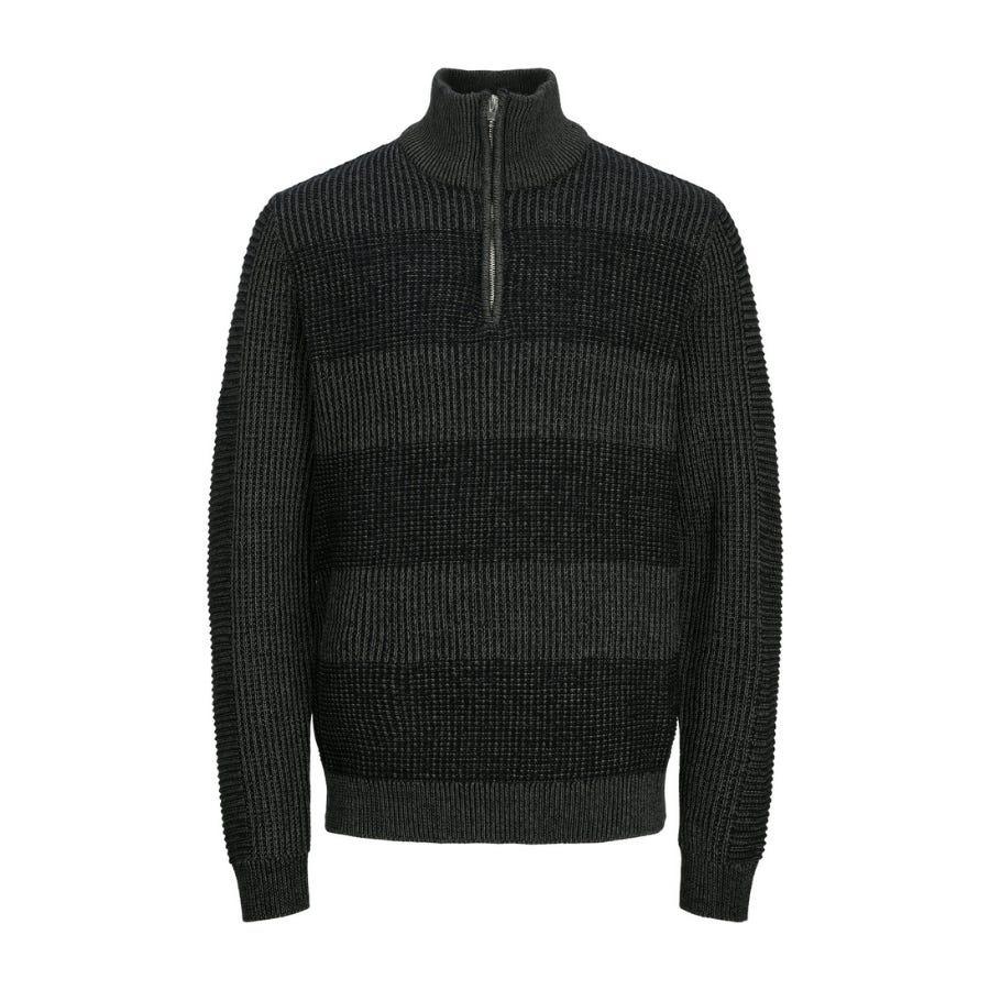 JACK AND JONES JJHUGO KNIT HALF ZIP