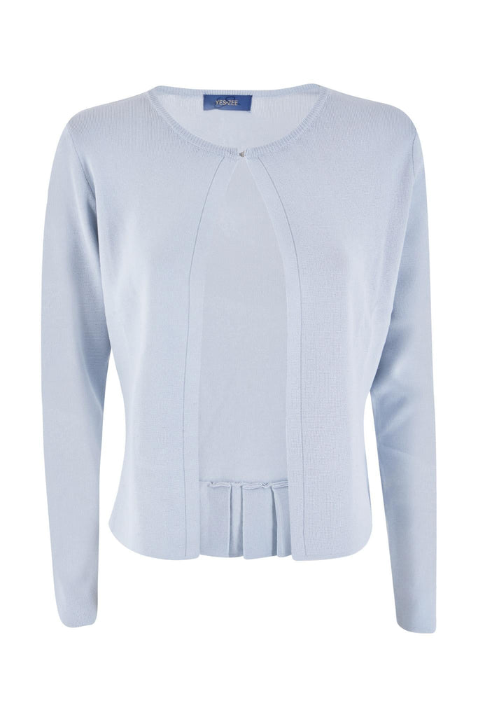 YES ZEE MAGLIA DONNA GIACCHINA, CHIUSA DA GANCINO