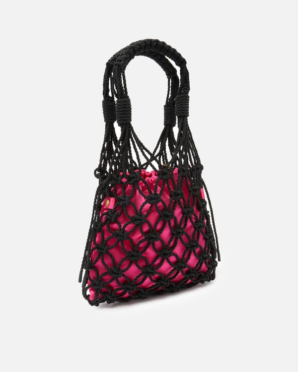 PINKO HANDBAG MINI EVENING NET
