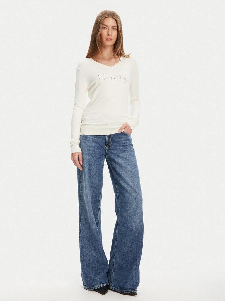 GUESS LS VN KENZIE LOGO SWTR