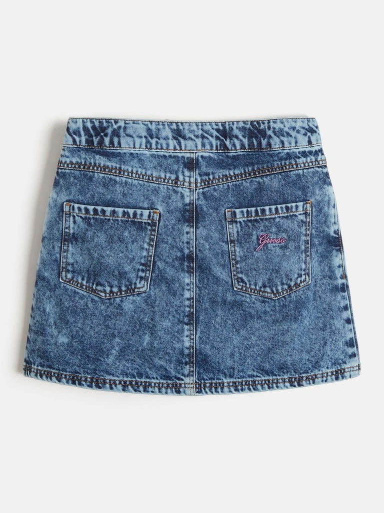 GUESS DENIM SKIRT W/ZIPPER