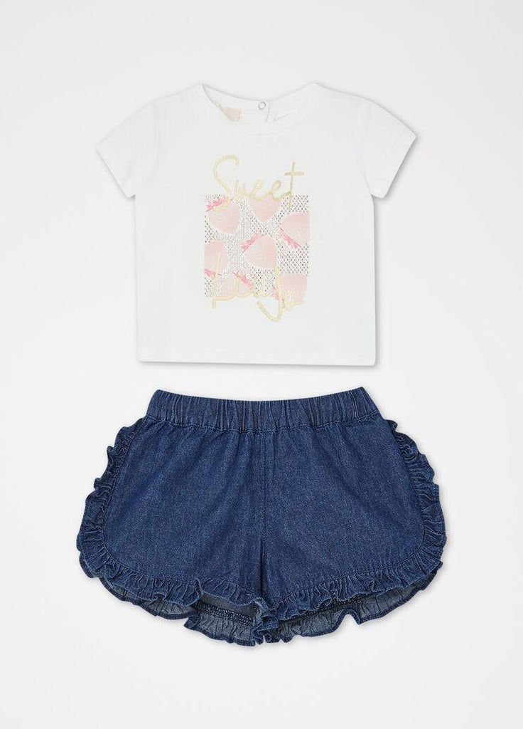 LIU JO HNY COMP.T-SHIRT STP+SHORT+BOX