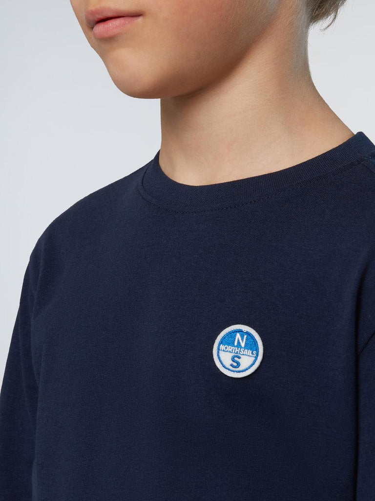 NORTH SAILS T SHIRT LONG SLEEVE W/LOGO