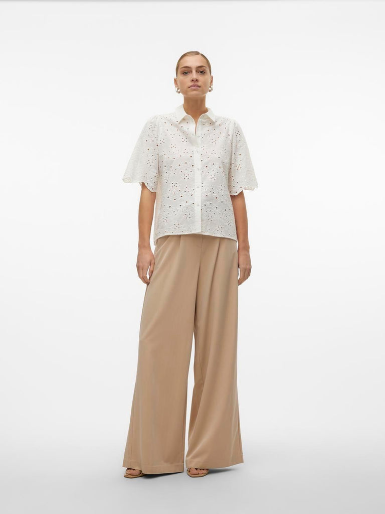VERO MODA VMHAY 2/4 EMB SHIRT WVN SPE