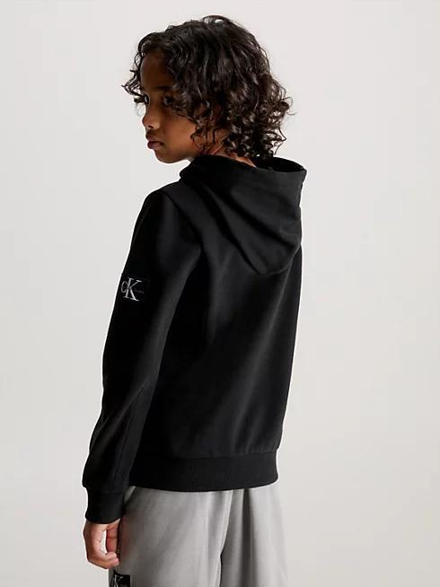 CALVIN KLEIN JEANS BADGE RIB HOODIE