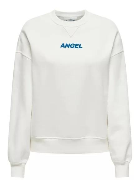 ONLY ONLSOFIA L/S WORD O-NECK SWT