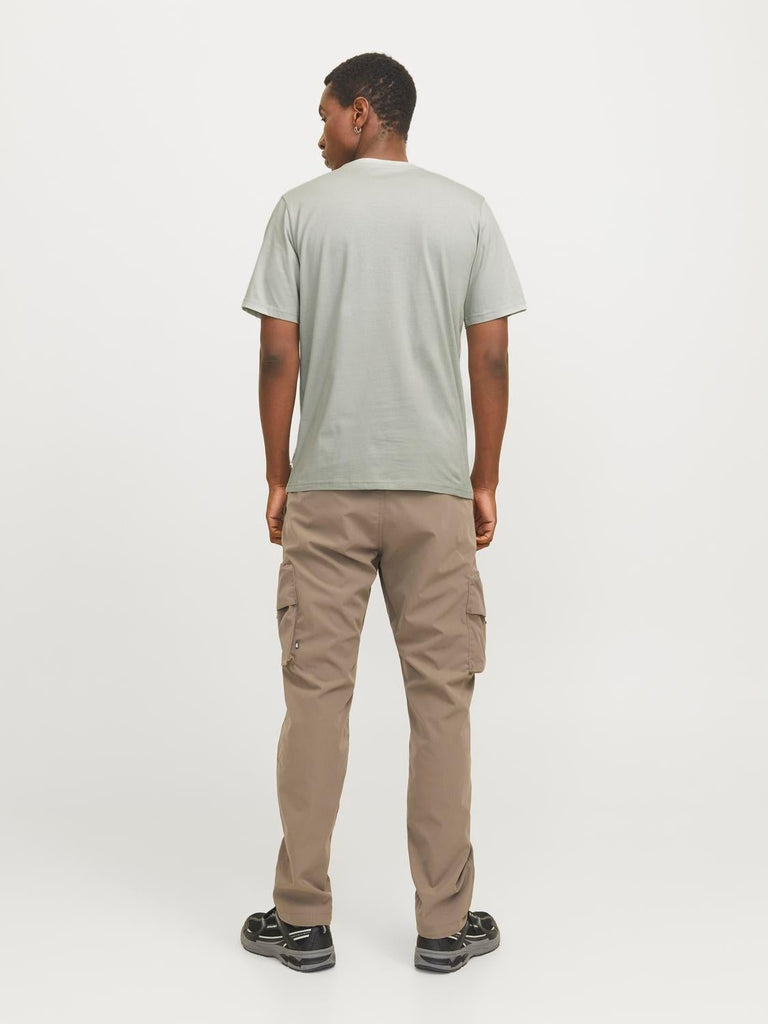 JACK AND JONES JCOTARMAC CAMO FRONT TEE SS CREW NECK
