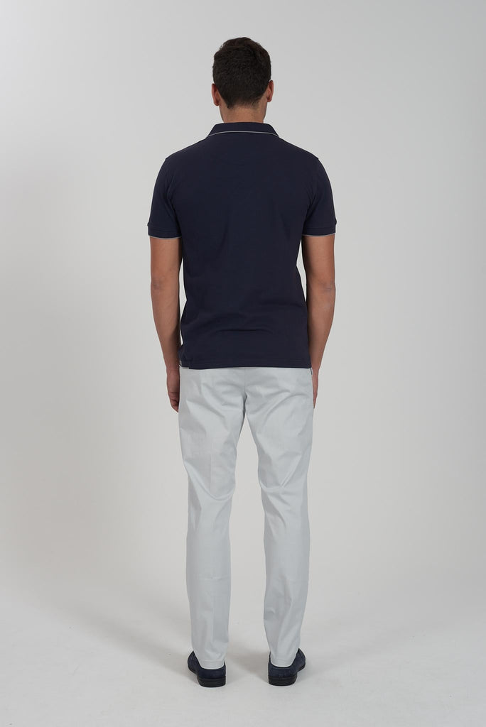 YES ZEE T-SHIRT UOMO TIPO POLO, SENZA BOTTONI, M/C