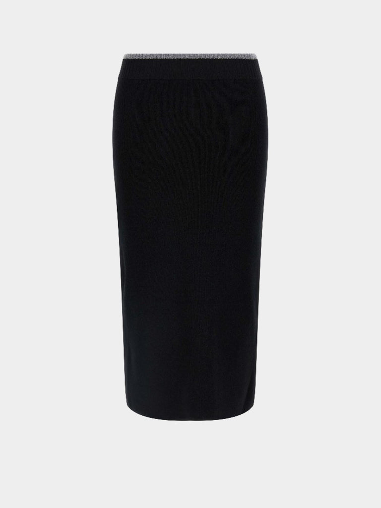 PINKO NUOVA GUINEA GONNA LANA MERINO