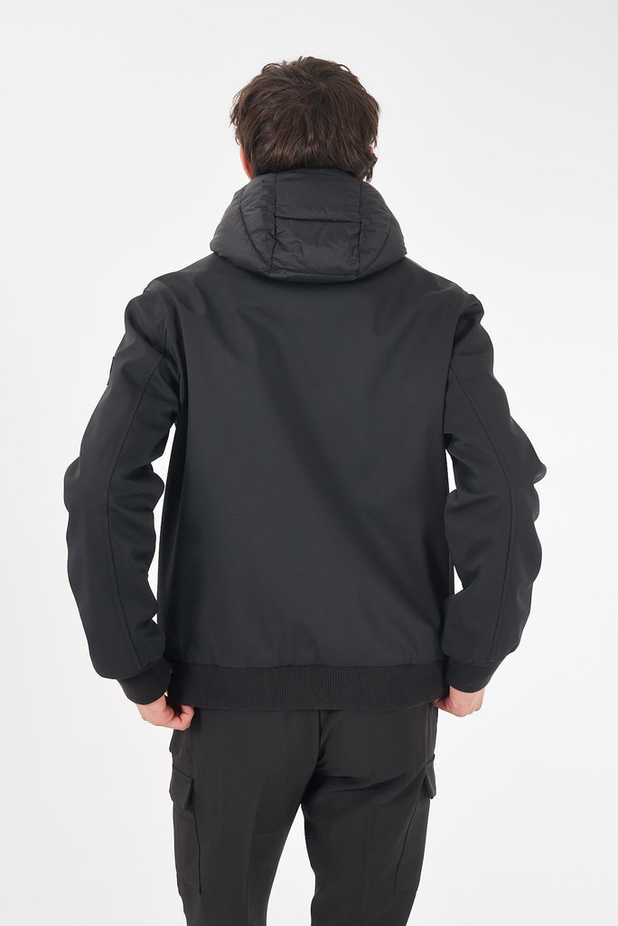 YES ZEE GIUBBINO UOMO BOMBER CON FINTO GILET STACCABILE