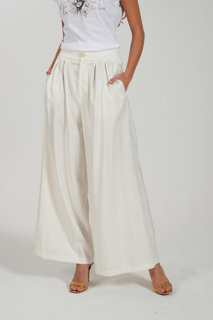 YES ZEE PANTALONE DONNA PALAZZO