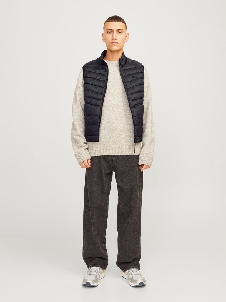 JACK AND JONES JJESPRINT BODYWARMER COLLAR NOOS