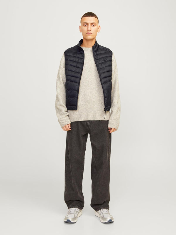 JACK AND JONES JJESPRINT BODYWARMER COLLAR NOOS