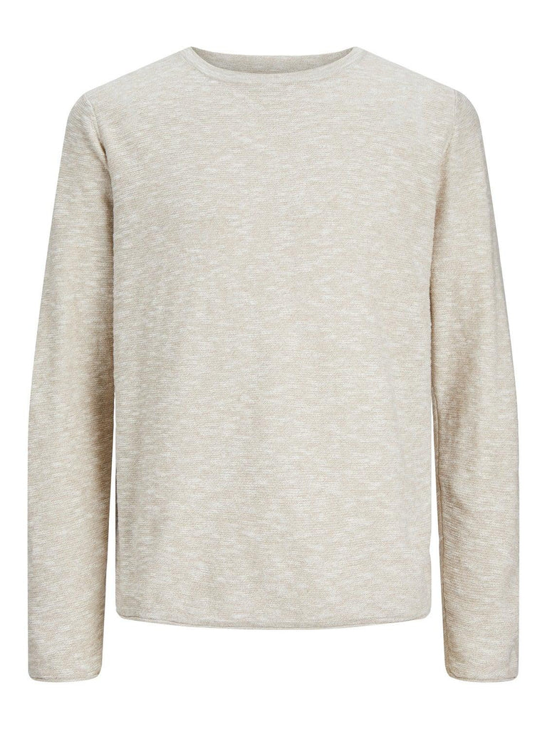 JACK AND JONES JJELINEN KNIT CREW NECK SN