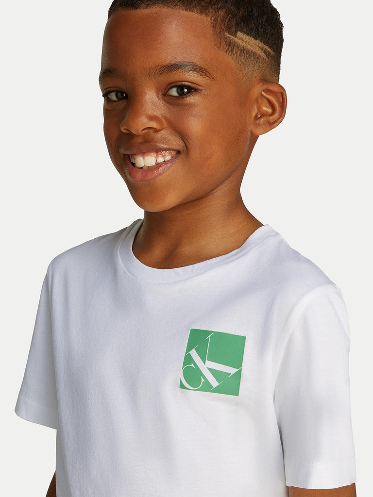 CALVIN KLEIN JEANS SHIFTED CK SS T-SHIRT